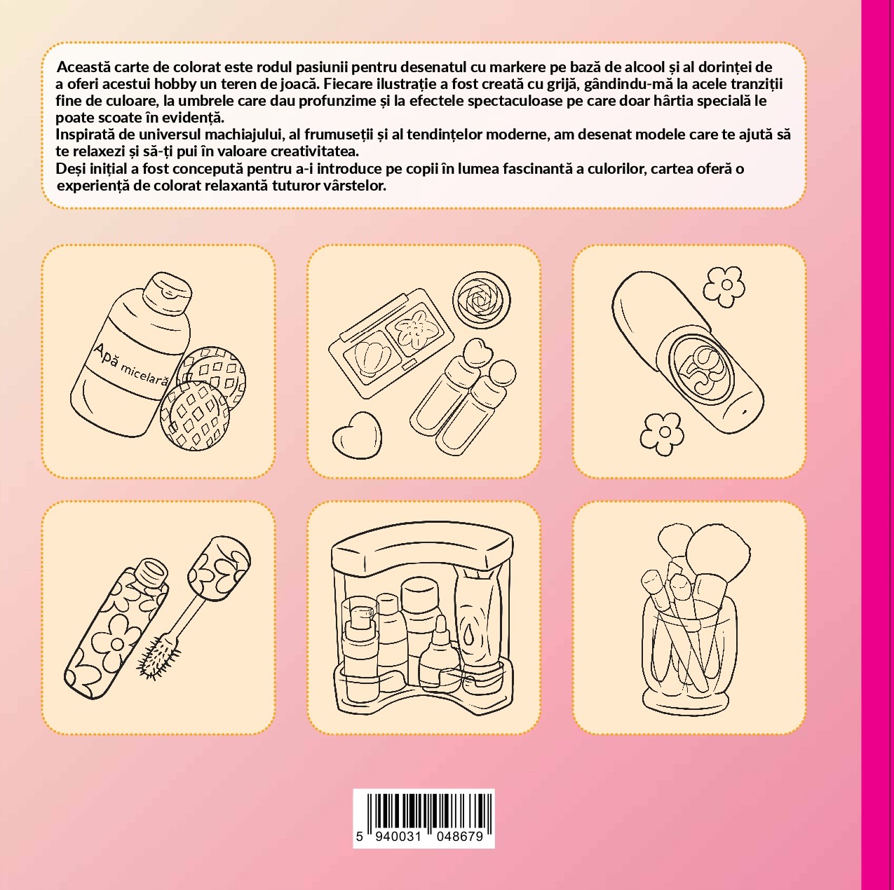 Make-up - Carte de colorat - imagine 5