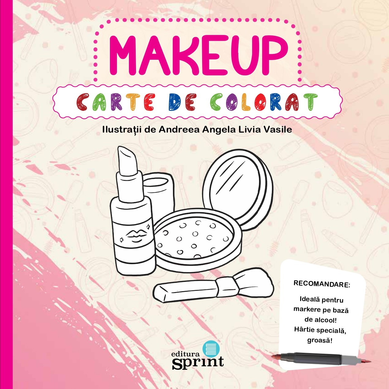Make-up - Carte de colorat